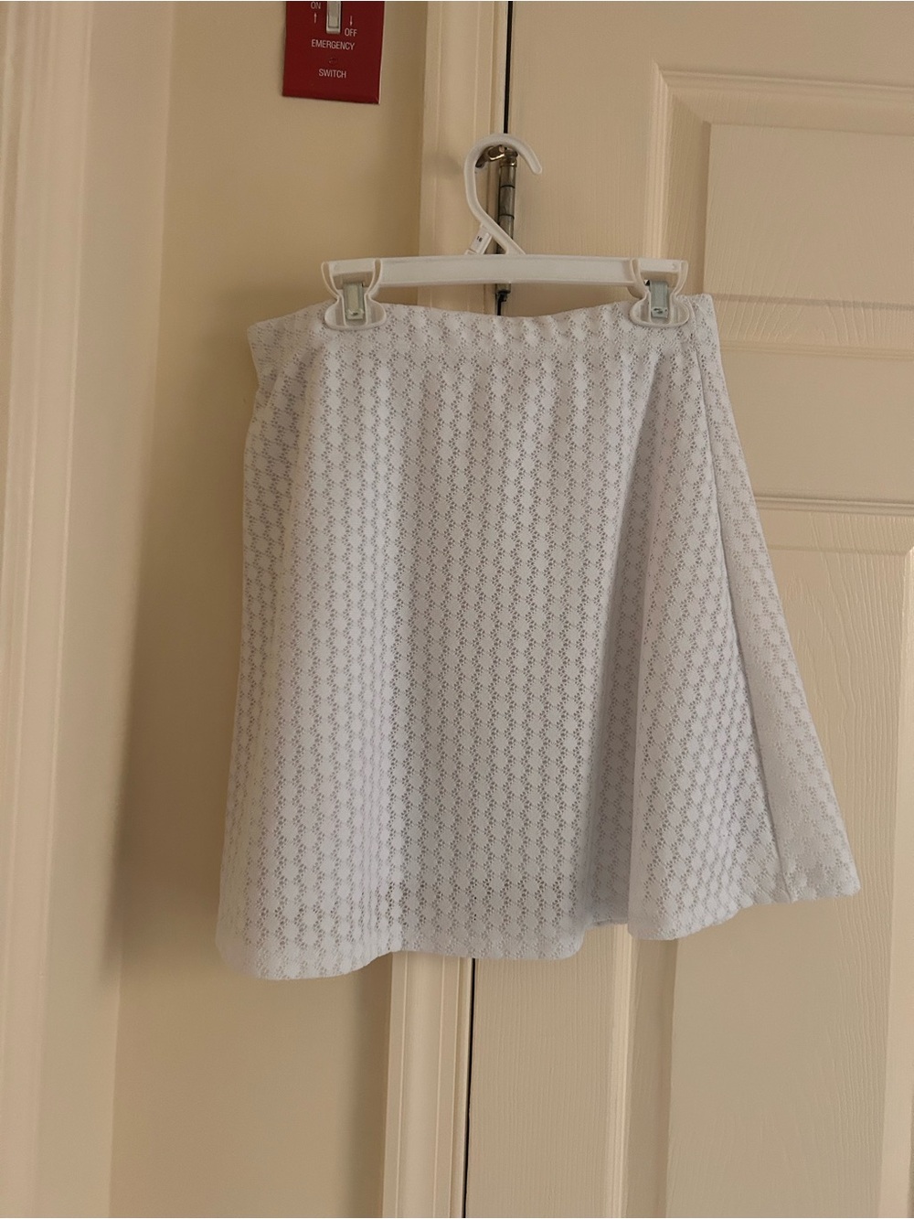 SO White Lace Circle Skirt